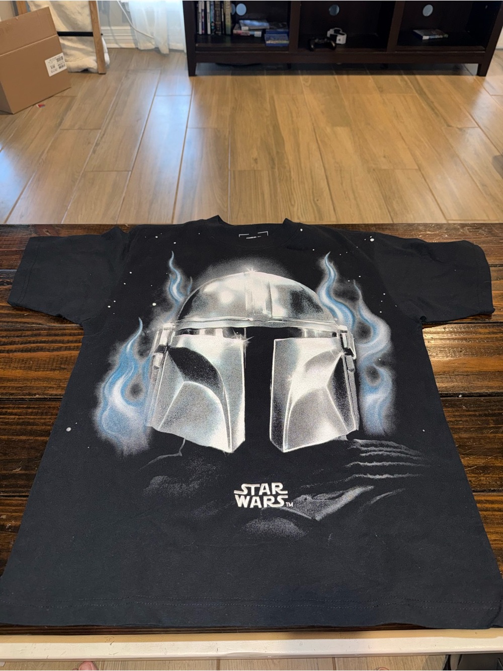 CVLA Star Wars Mandalorian Black men graphic Tee